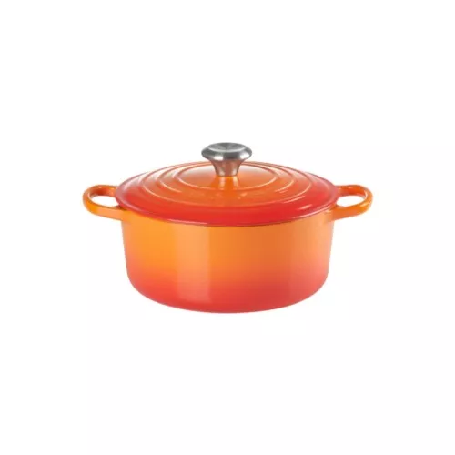 Le Creuset Cast iron pot round Ø26cm / 5,3L orange