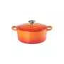 Le Creuset Чугунная кастрюля круглая Ø26см / 5,3л оранжевая