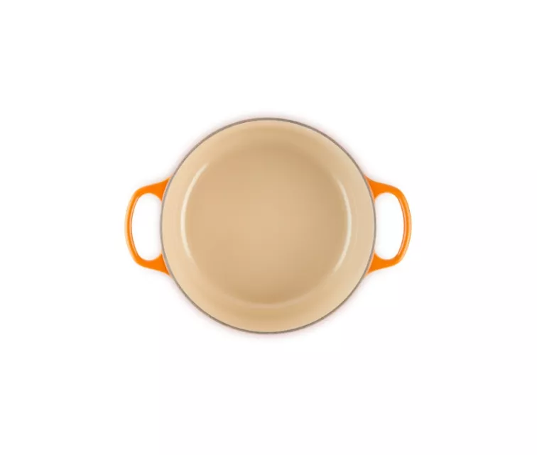 Le Creuset Чугунная кастрюля круглая Ø26см / 5,3л оранжевая