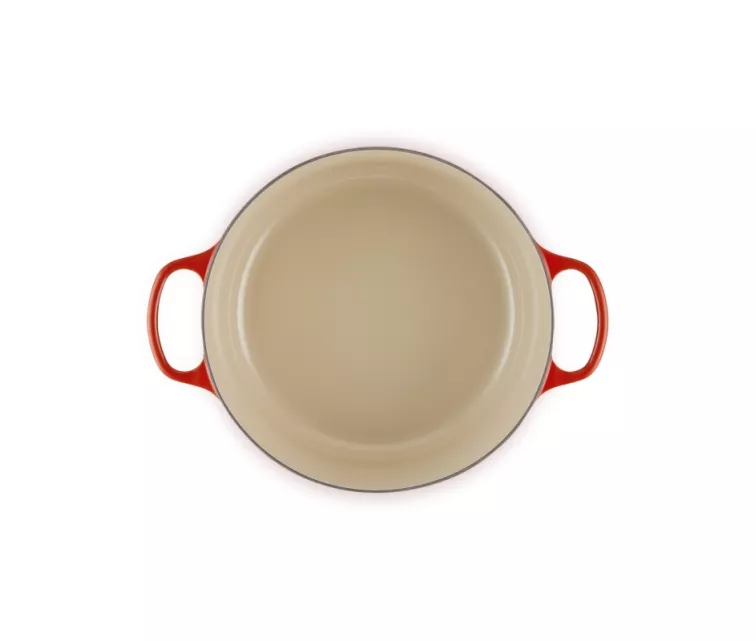 Čuguna katls apaļš Ø34cm / 12L sarkans