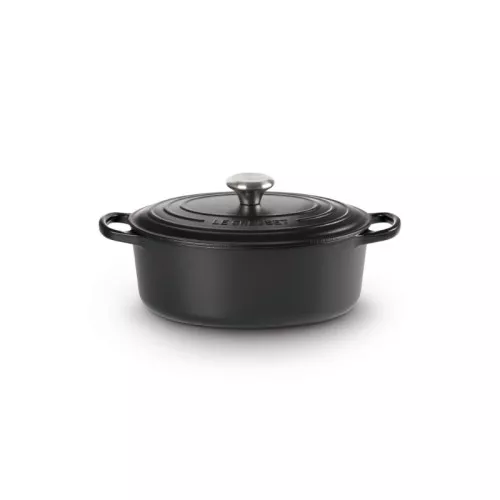 Le Creuset Cast iron pot oval 27cm / 4.1L matte black