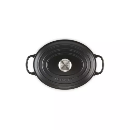 Le Creuset Cast iron pot oval 27cm / 4.1L matte black