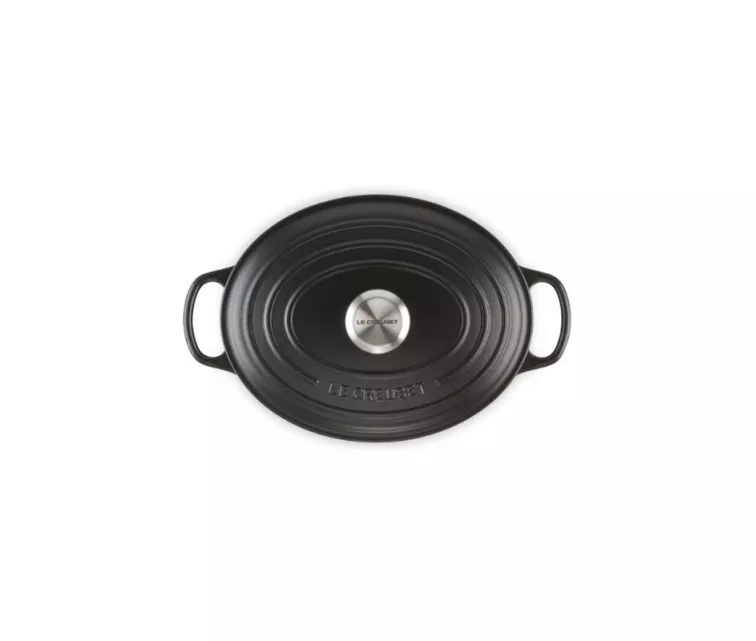 Le Creuset Cast iron pot oval 27cm / 4.1L matte black