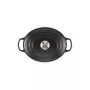 Le Creuset Cast iron pot oval 27cm / 4.1L matte black
