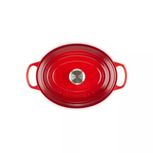 Le Creuset Кастрюля чугунная овальная 27см/4,1л красная