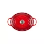 Le Creuset Кастрюля чугунная овальная 27см/4,1л красная