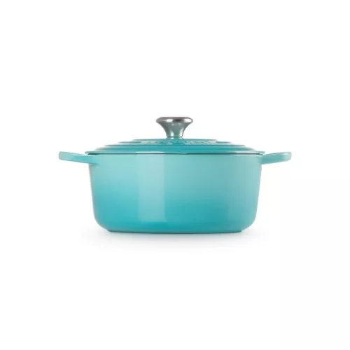 Le Creuset Чугунный горшок круглый Ø26см / 5,3л светло-голубой