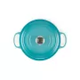 Le Creuset Cast iron pot round Ø26cm / 5,3L light blue