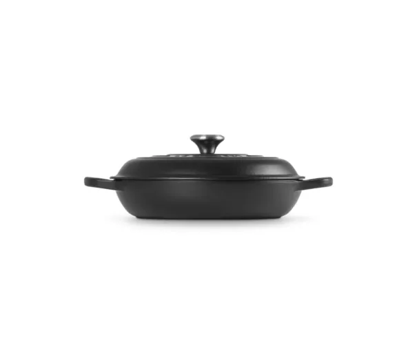 Čuguna katls sekls 30cm / 3,5L matēts melns