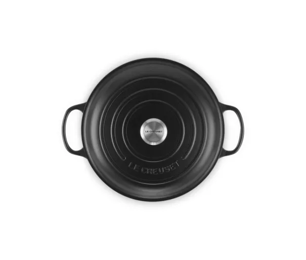 Čuguna katls sekls 30cm / 3,5L matēts melns