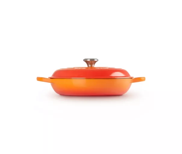 Čuguna katls sekls 30cm / 3,5L oranžs