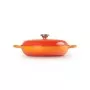 Le Creuset Чугунная неглубокая кастрюля 30 см / 3,5 л оранжевая