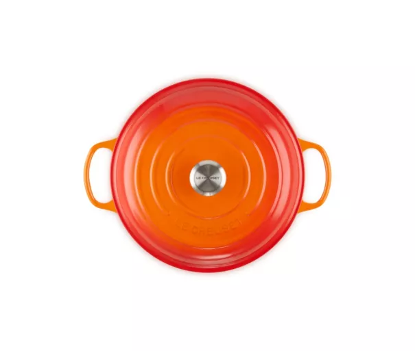 Čuguna katls sekls 30cm / 3,5L oranžs