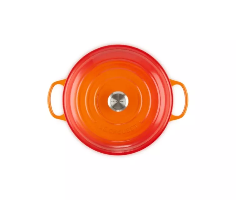 Le Creuset Чугунная неглубокая кастрюля 30 см / 3,5 л оранжевая