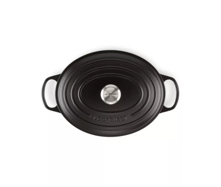 Le Creuset Cast iron pot oval 31cm / 6,3L mat black