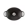 Le Creuset Cast iron pot oval 31cm / 6,3L mat black