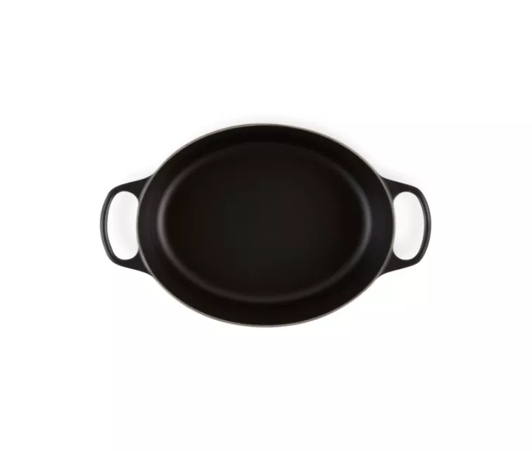 Le Creuset Cast iron pot oval 31cm / 6,3L mat black