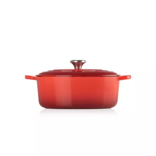 Le Creuset Чугунная кастрюля овальная 31 см / 6,3 л красная 