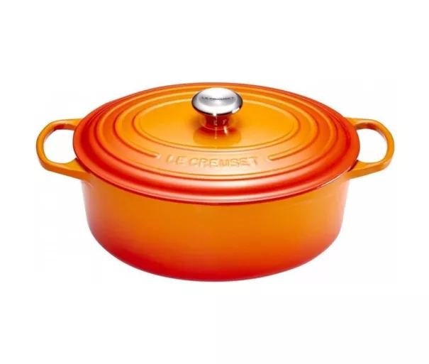 Le Creuset Cast iron pot oval 31cm / 6,3L orange