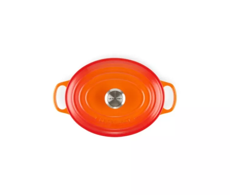 Le Creuset Čuguna katls ovāls 31cm / 6,3L oranžs