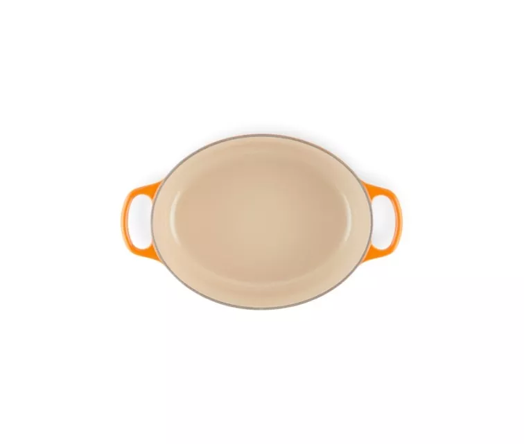 Le Creuset Čuguna katls ovāls 31cm / 6,3L oranžs