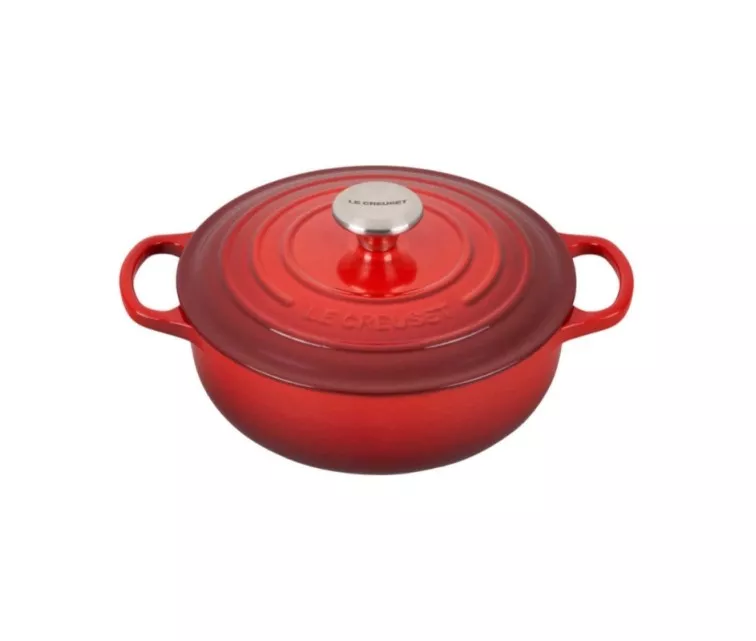 Le Creuset Cast iron pot round Ø24cm / 3.4L red