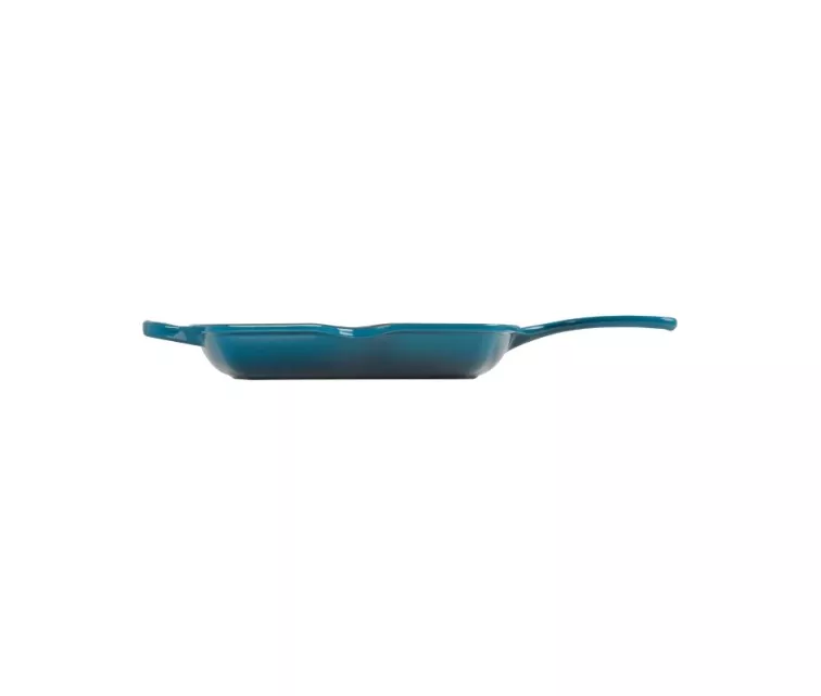 Le Creuset Ketaus grilio keptuvė kvadratinė 26x26cm mėlyna