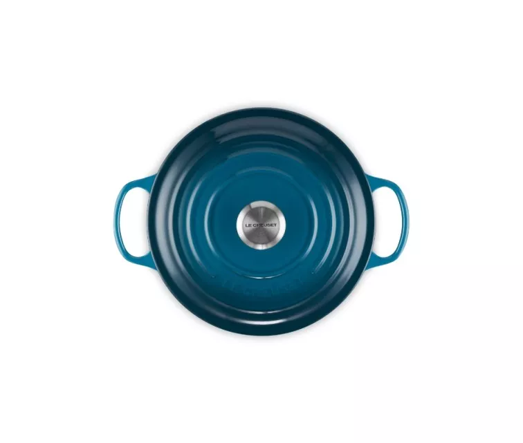 Le Creuset Čuguna katls apaļš Ø24cm / 4,2L zils