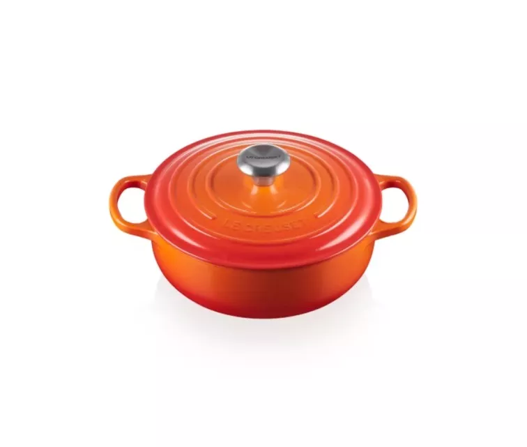 Le Creuset Cast iron round pot Ø24cm / 3.4L orange