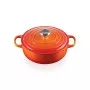 Le Creuset Cast iron round pot Ø24cm / 3.4L orange