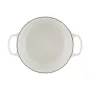 Le Creuset Кастрюля чугунная круглая Ø20см / 2,4л белая