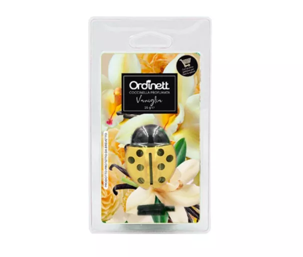 Flavoured shopping trolley coin holder Ladybug assorted