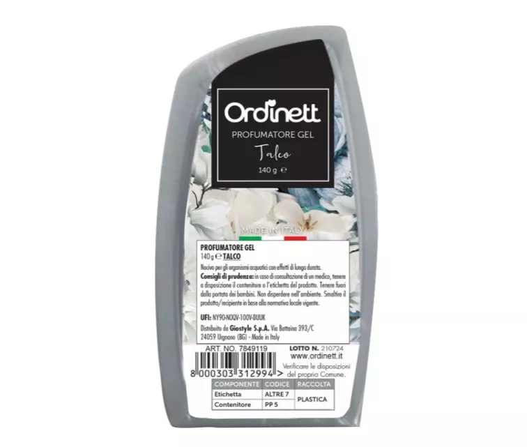 Aromatiseeritud õhuvärskendaja geel 140g assortii