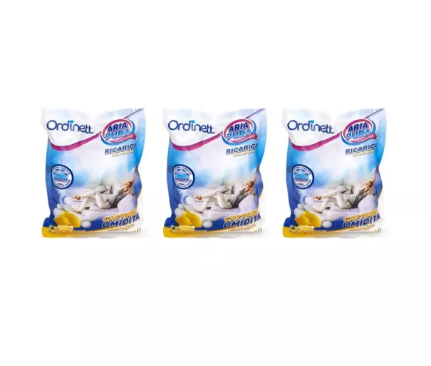Drėgmės sugėriklio pridėjimas 3 vnt. x 450 g citrina
