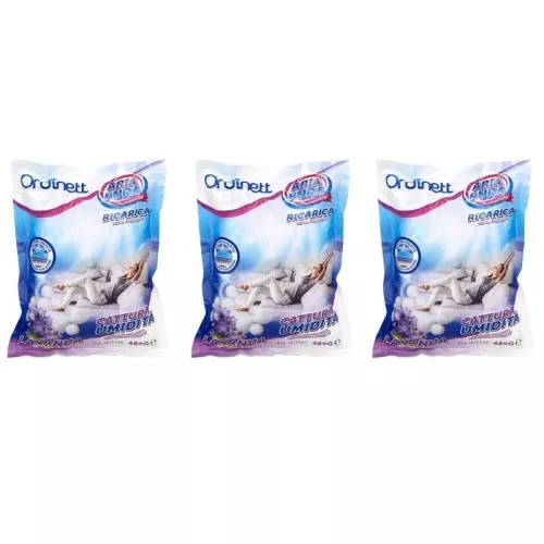 Moisture absorber supplement 3 pcs. x 450g lavender