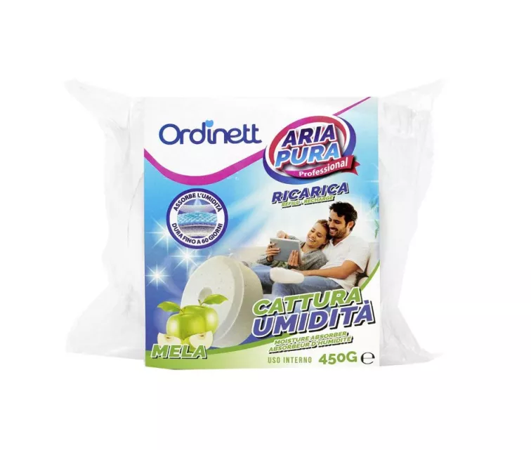 Niiskust imav täitetablett 450g õun