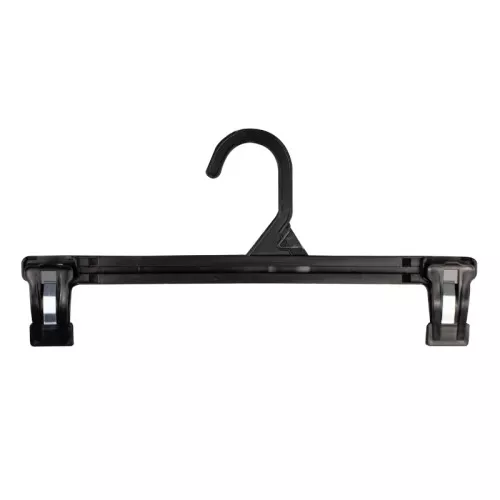 Вешалки для одежды с зажимами 2 шт. пластиковые Noir 30x1,75x14,5см черные