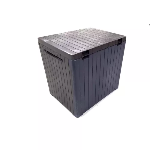 ( DEFEKTAS ) Daiktadėžė City Storage Box 113 L, ruda