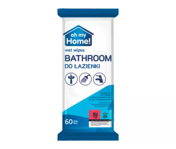 Wet wipes for the bathroom 60 pcs.