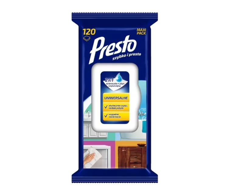 Салфетки влажные универсальные 120 шт.