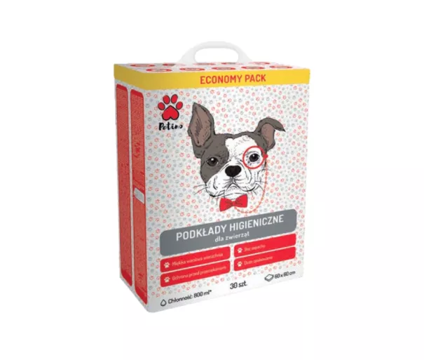 Absorbent pet pads 30 pcs. 60x60cm