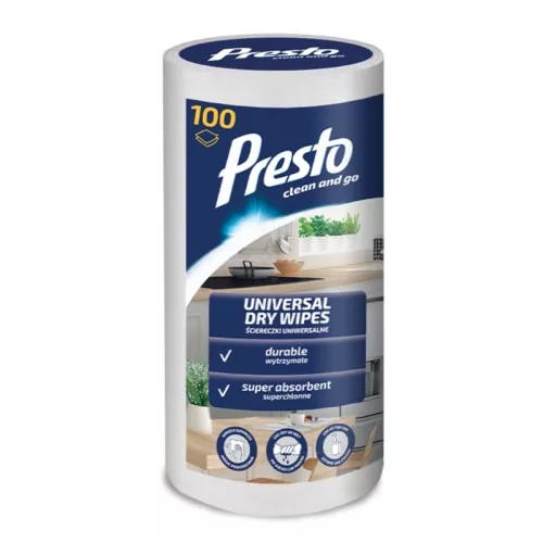 Салфетки универсальные в рулоне 100 шт.