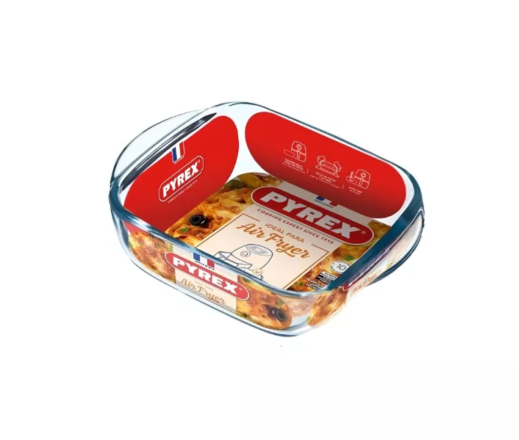 Klaasist anum õhufritüürile 20x17cm/1L Pyrex
