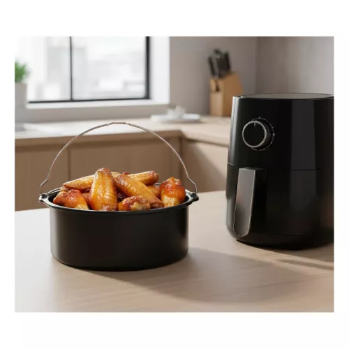 Metal frying pan for deep fryer Ø19x20xh7.5cm