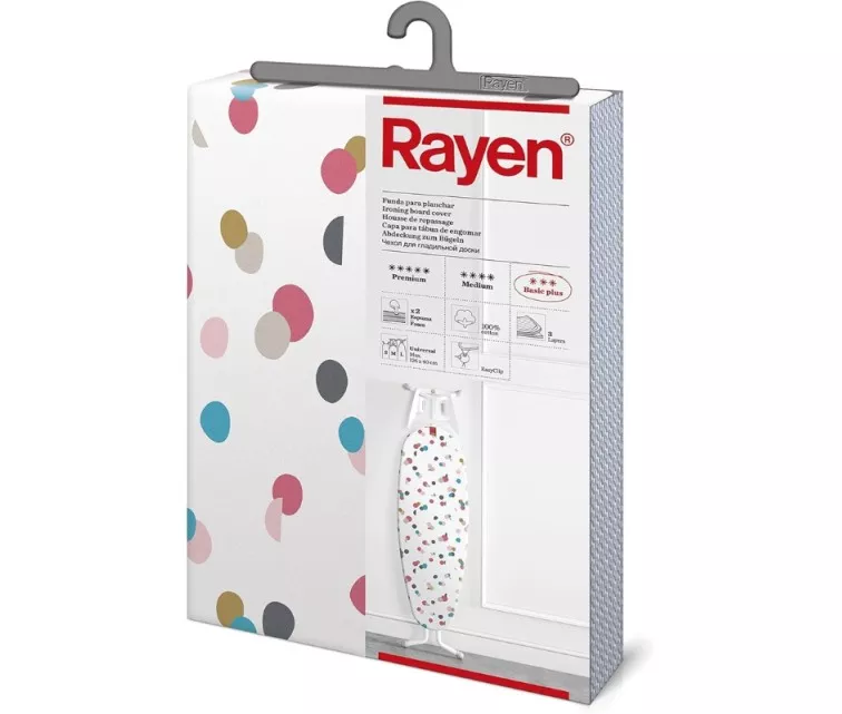 Ironing board fabric Basic Plus Easyclip 130x47cm