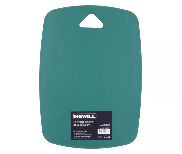 Plastikinė pjaustymo lenta 35 x 25 x 0,5 cm žalia