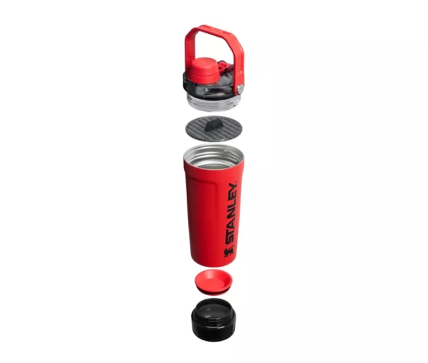 Thermos bottle The Activate Shaker 0.59L dark red