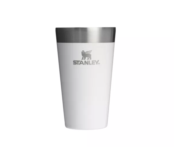 Beer mug The Stacking Tumbler 0.47L glossy white
