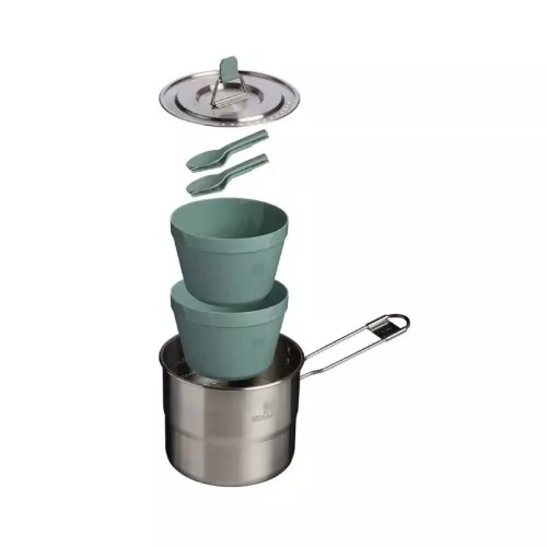 Походный набор для приготовления пищи Stanley Wildfare Go Two Set 1.1L бирюзовый/темно-серый