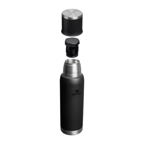 Termoss The Adventure To-Go Bottle 1L melns 2.0 